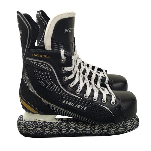 Bauer Supreme One20 Men's Ice Hockey Skates Sz 10R Shoe Sz 11.5 w/ Carry Case - Picture 8 of 14